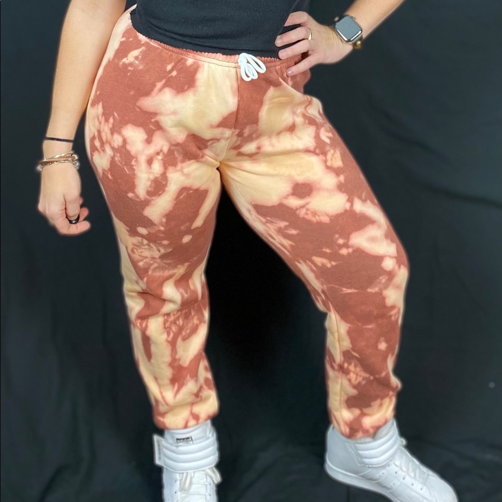 Bleach Dyed Joggers
